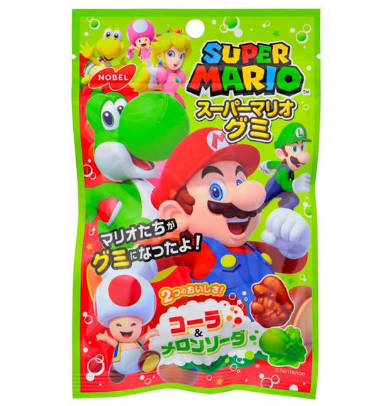 日本直送  Super Mario 超級瑪利奧軟糖