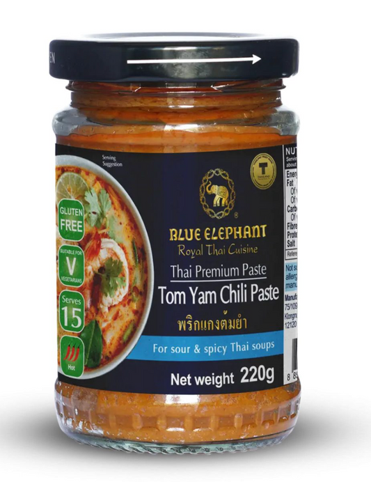 Thailand Blue Elephant Tom Yum Chili Paste (220g)
