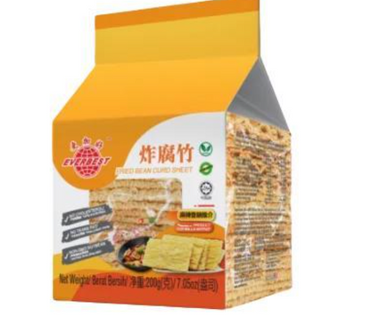 馬來西亞直送   🌱 Everbest  冷凍 炸腐竹