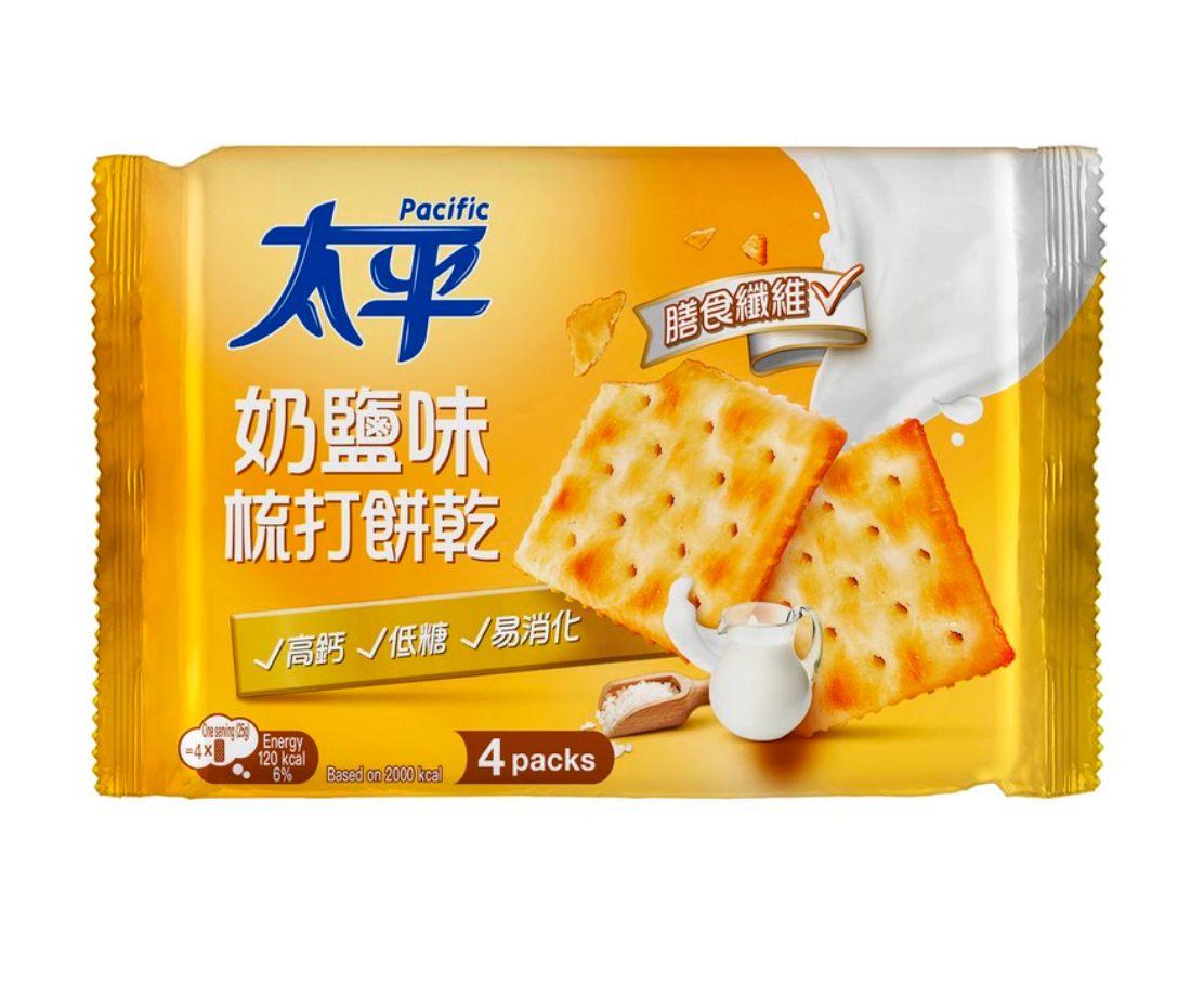 香港 太平梳打餅-奶鹽 ( 100g )