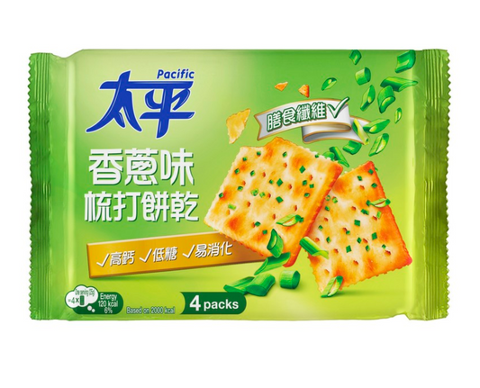香港 太平梳打餅-香蔥 ( 100g )