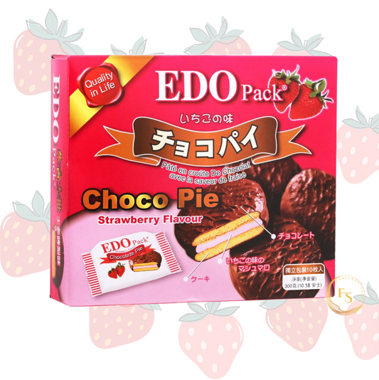 香港 EDO 朱古力批- 士多啤梨味 （ 300g ) 韓國製