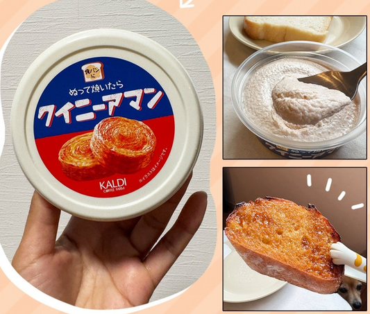 日本直送  KALDI 塗抹式奶油焦糖醬（クイニーアマン風味）110g