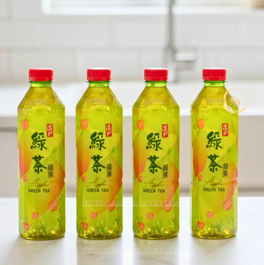 香港道地 蘋果綠茶 500ml X 4