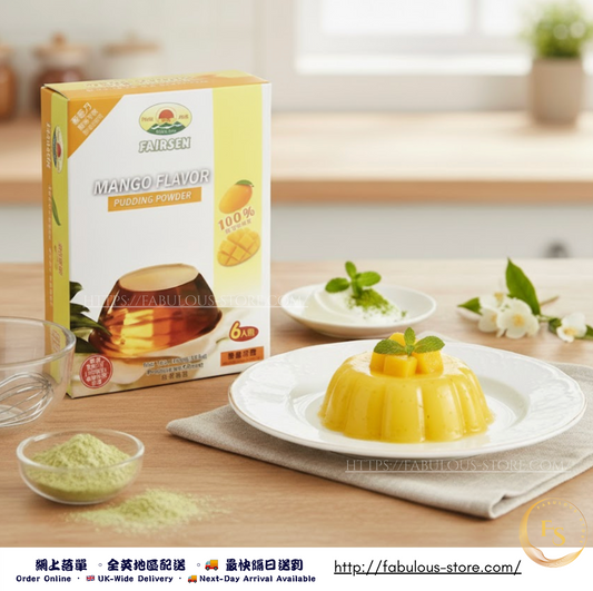 台灣 惠昇 芒果布丁粉 啫喱粉 （ 105g - 6人份 ）
