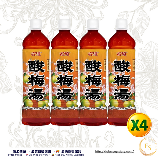 台灣 古道 烏梅飲 550ml × 4 支裝