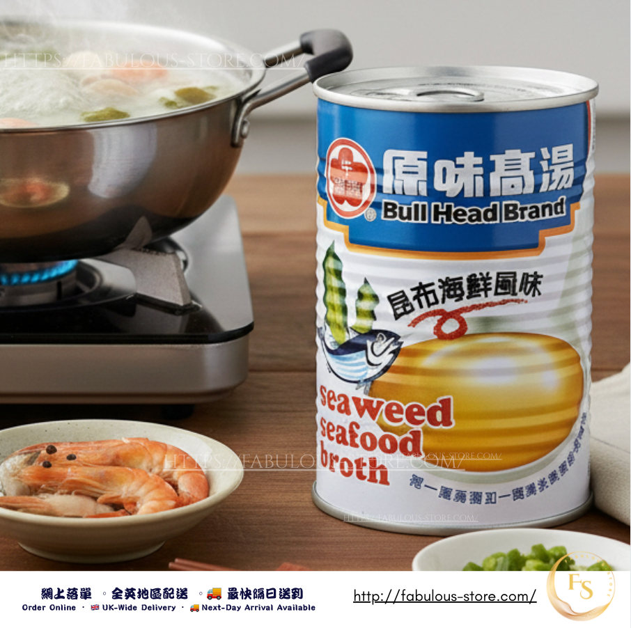 台灣 牛頭牌 海帶海鮮風味高湯 411ml