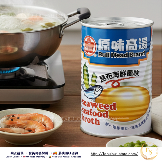 台灣 牛頭牌 海帶海鮮風味高湯 411ml