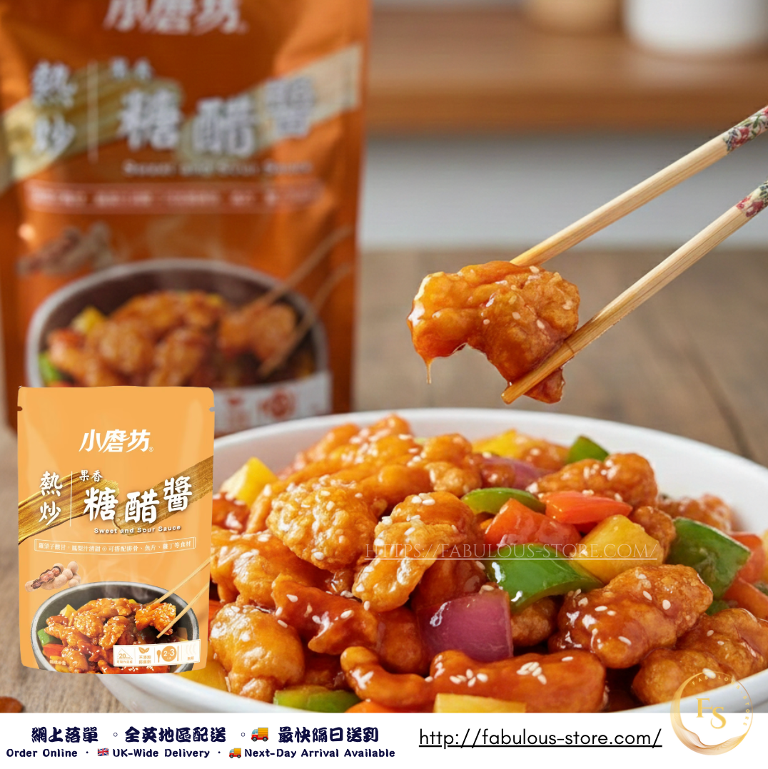 台灣 小磨坊 熱炒果香糖醋醬  ( 100g )