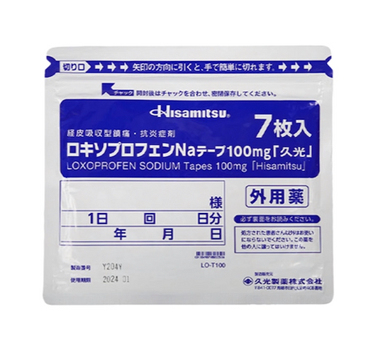 日本製 Hisamitsu 清涼舒緩貼 - 7片裝