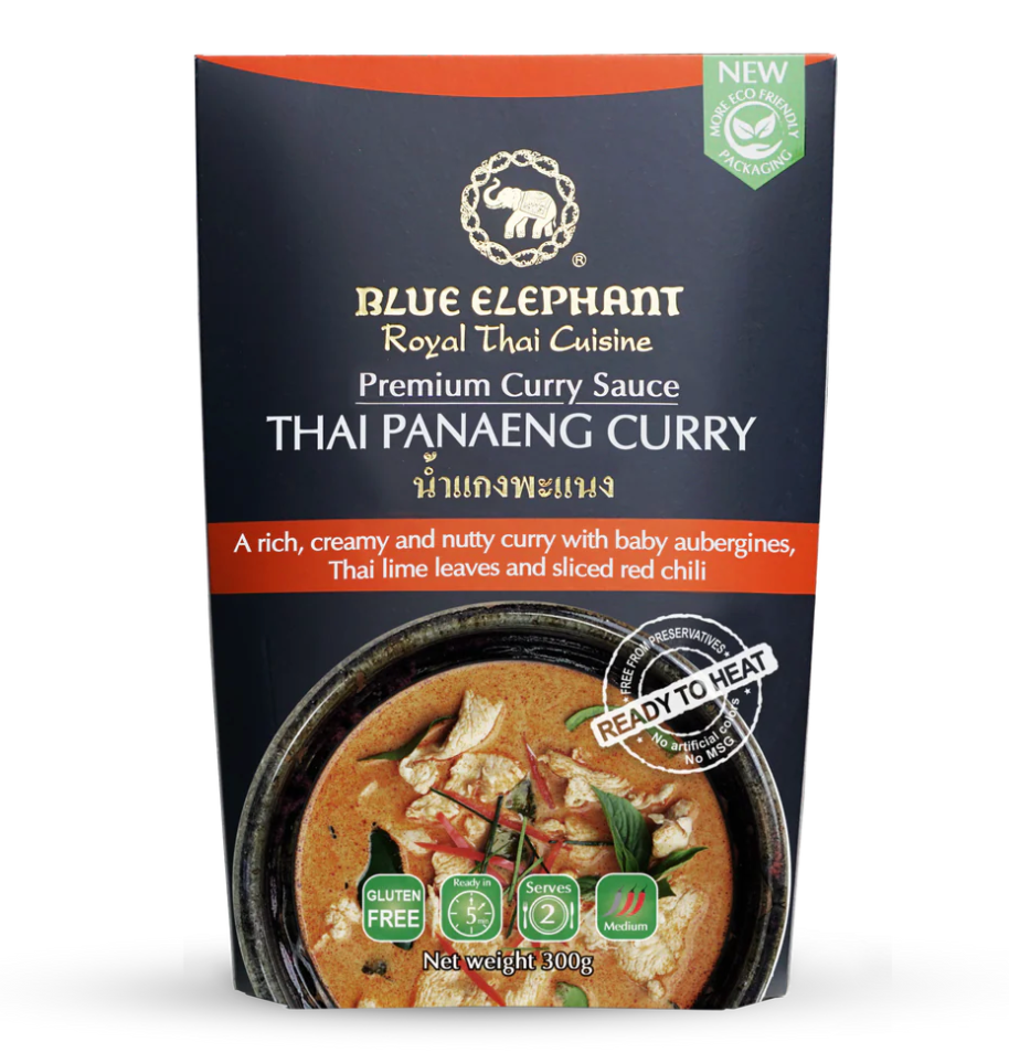 Thailand Blue Elephant Thai Panaeng Premium Curry Sauce 300g｜Serves 2｜( BBD: 06 Jan 2027 )