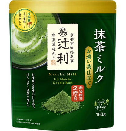 日本京都宇治 辻利 Matcha Milk 抹茶奶（Double Rich）（ 150g ) (賞味期 ： 31 Aug 2026 )