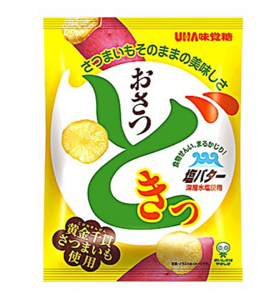 日本 UHA 鹽奶油味 地瓜脆片 (65g) (賞味期 ：30 Sep 2026 )