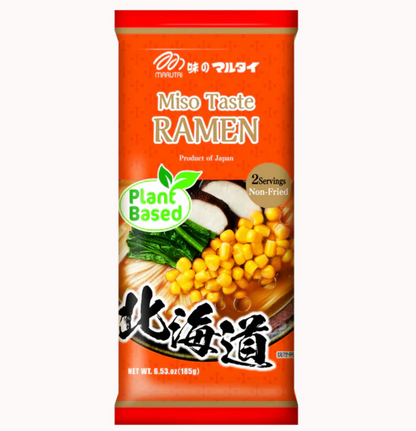 日本 丸太 北海道拉麵 ( 2人份 ) (賞味期 ：Nov 2026 )