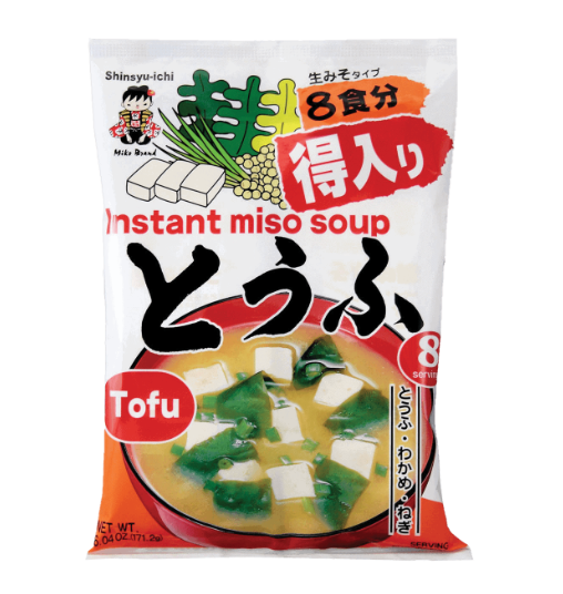 Japanese Marukome Instant Miso Soup with Tofu, Seaweed & Green Onion  | 156g・8 Servings (BBD: Mar 2027)