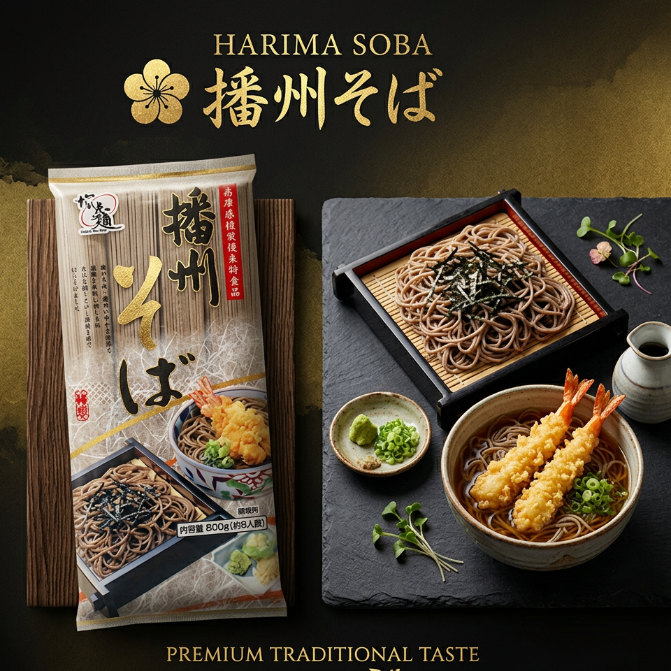 日本 播州蕎麦面（ 800g ）（賞味期：May 2027 ）（ 預計寄出日期：28 Oct 2026）