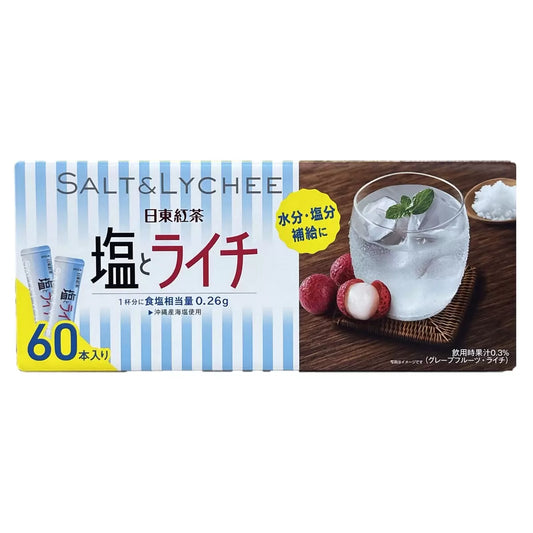日本直送 Costco Nitto 鹽荔枝補水飲品 （ 60支裝 ）