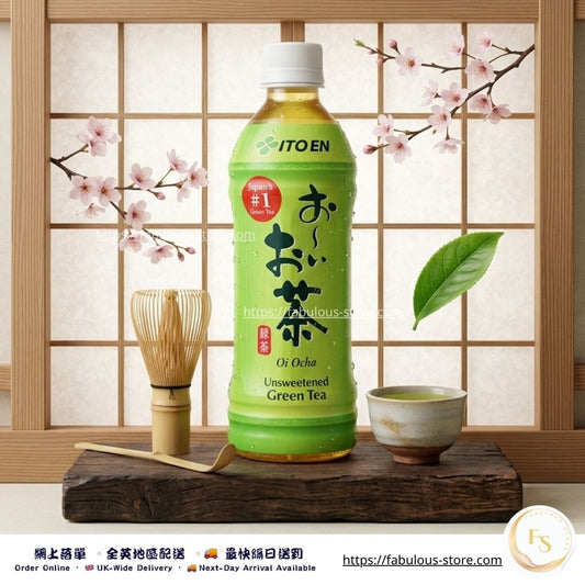 Japan TO EN Oi Ocha Unsweetened Green Tea｜500ml (BBD: Jun 2026)