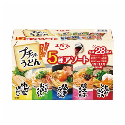 日本直送   Costco Ebara 5款口味 烏冬醬料 超值家庭裝禮盒 (1盒28包) 🍜