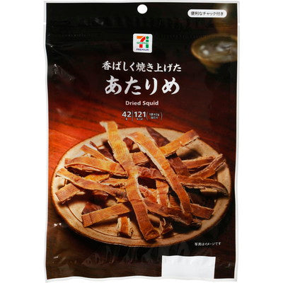 日本直送  7-11 期間限定 🦑 遠赤外線烤乾魷魚片 42g