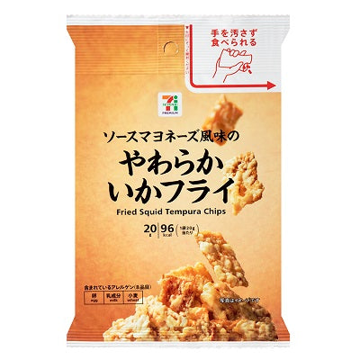 日本直送  7-11 炸軟魷魚 ( 20g )
