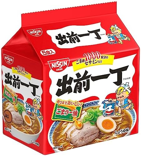 日本 出前一丁麻油味 （ 5包裝 ）（賞味期：Mar 2027 ）（ 預計寄出日期：28 Oct 2026）