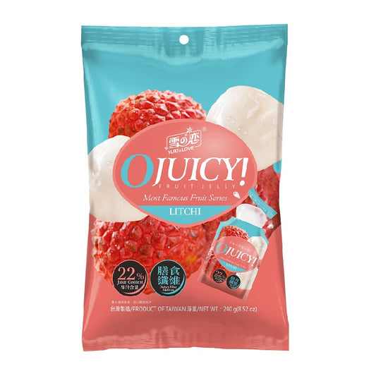  🍐 Taiwan Yuki & Love OJuicy Lychee Konjac Jelly 240g