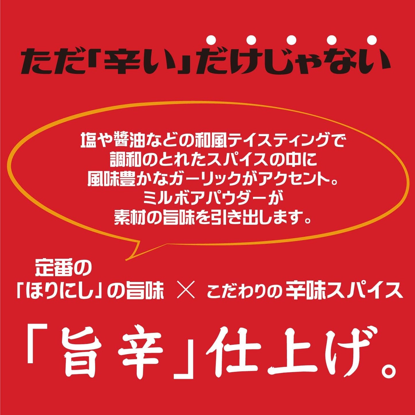 日本直送 Horinashi 辣得夠「旨」！戶外萬能調味料 — ほりにし 辛口 (90g)