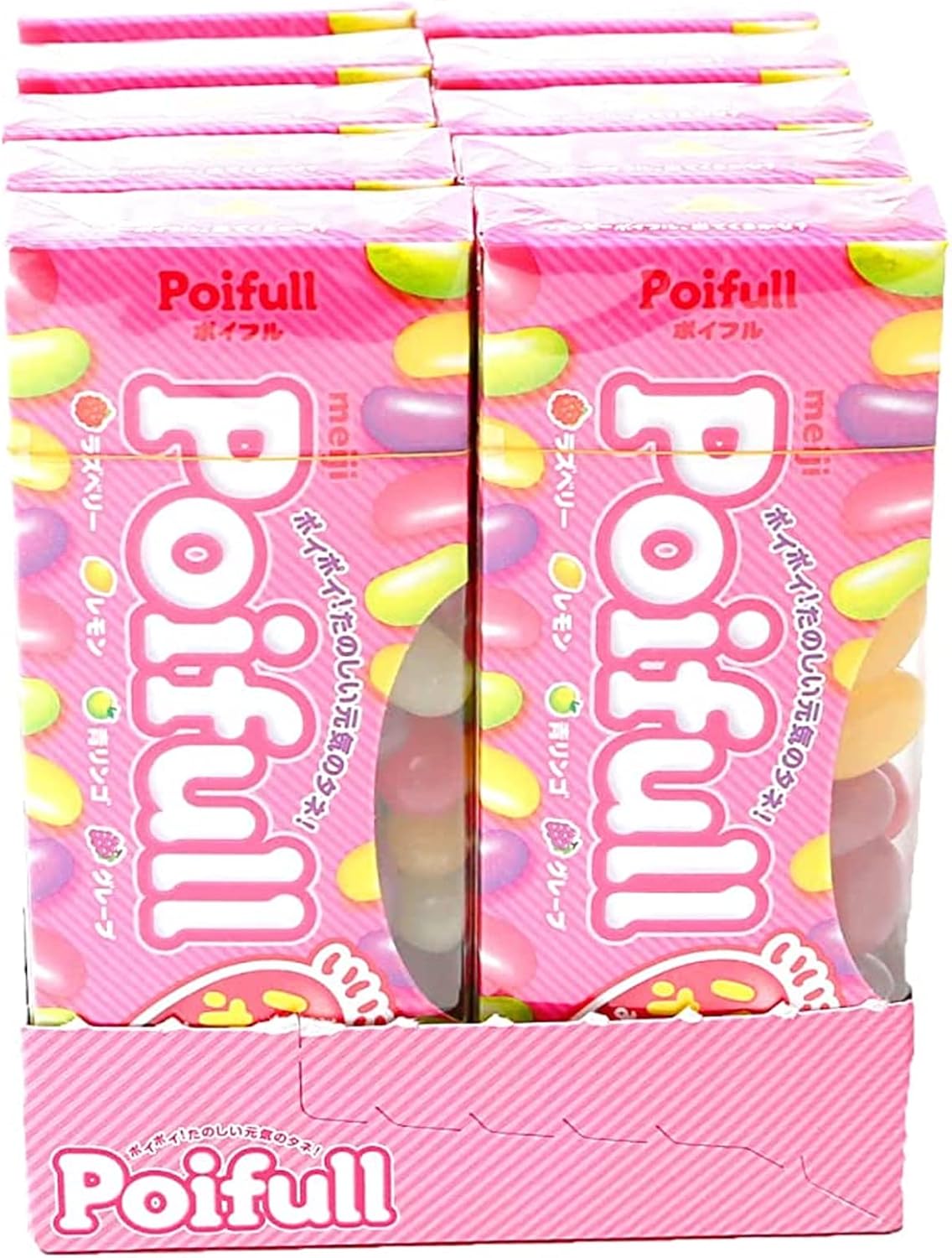 日本直送   Meiji Poifull 軟糖  🌈