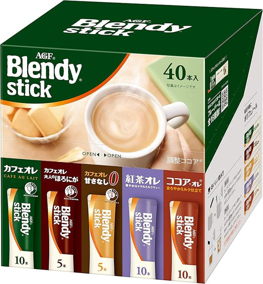 🇯🇵 Japan Direct – Blendy Café Latory Assorted Latte Sticks ☕✨ (40 sticks)