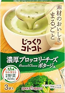 日本直送  Pokka 濃厚西蘭花芝士湯 🥦🧀 （ 3袋入 ）