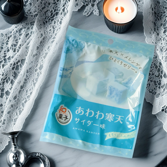 日本直送  7-11  日本和菓子 果實寒天啫喱（汽水味）