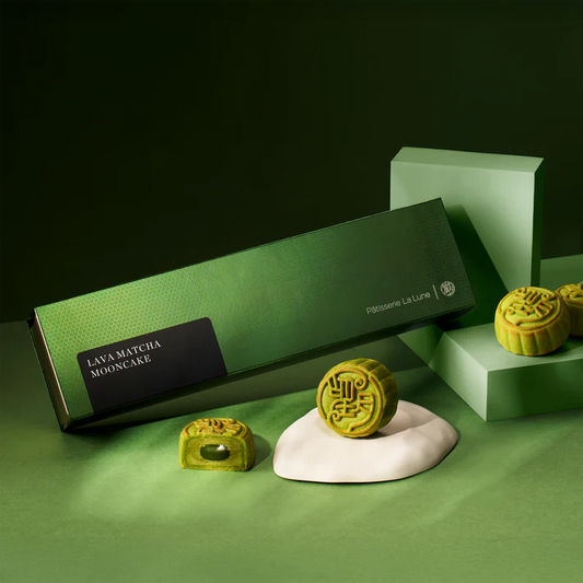  Hong Kong Patisserie La Lune Mooncake – Lava Matcha Mooncake (4pcs Gift Box)