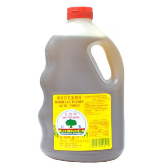 香港製造 巨樹牌 燒烤蜜糖漿 （ 5lb ) 業務裝