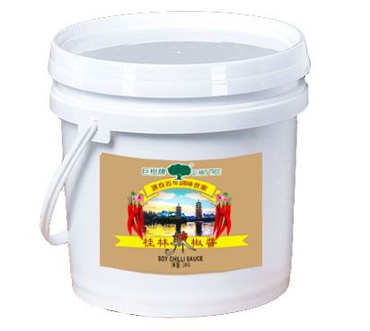 香港製造 巨樹牌 桂林辣椒醬（ 3kg ) 業務裝