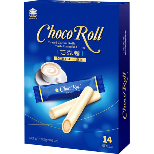 台灣 義美巧克力卷 / 蛋捲 - 奶茶137g （  7 Roll ）