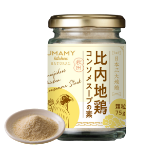 Japan UMAMY Hinai Chicken Vegetables and Chicken Broth Granules (75g)