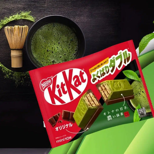 日本 Kitkat 抹茶 綠茶 威化餅乾（ 113g - 10片 )  (賞味期 ：31 Dec 2026 )