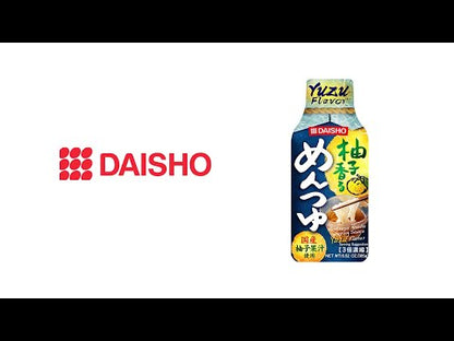 日本 Daisho 大昌 三倍濃郁柚子沾麵醬 - 185g（賞味期：20 May 2027）