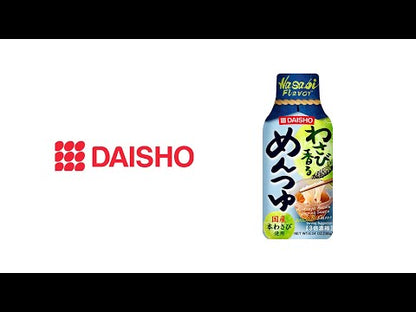 Japanese Daisho Wasabi Flavour Mentsuyu Noodle Dipping Sauce | 180g (BBD: Dec 2026)