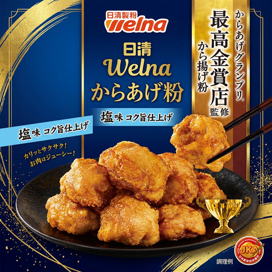 日本 日清 Nissin 名店監修 金賞炸雞粉 鹽味調味粉 100g  （賞味期：Oct 2027 ）