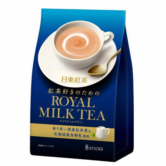 日本 日東紅茶 即溶皇家奶茶 （ 8包入 ）（ 賞味期：Feb 2028 ）