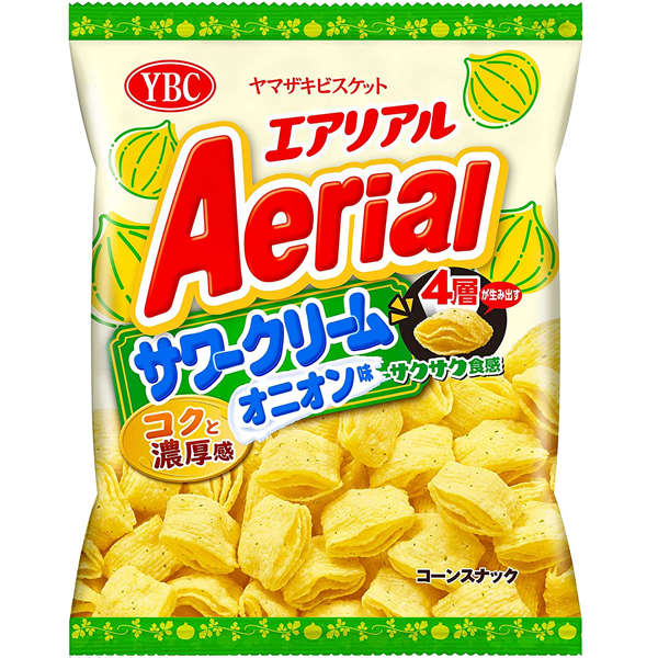 日本 YBC Aerial 酸奶油洋葱味玉米脆 ( 65g )  (賞味期 : Nov 2026 )